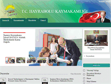 Tablet Screenshot of hayrabolu.gov.tr